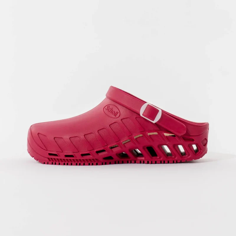 Unisex Scholl klompe Evo – Bordo