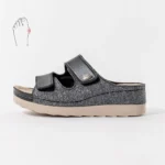 Hallux anatomske papuče – Crne