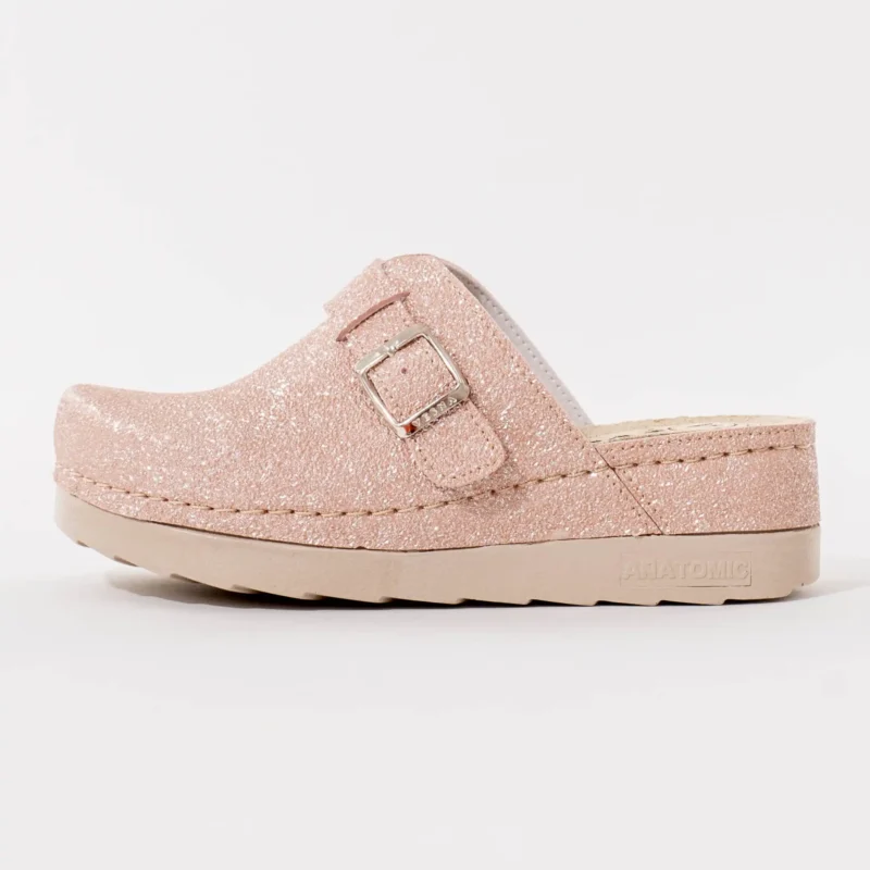 Royal ženske klompe – Perla roze